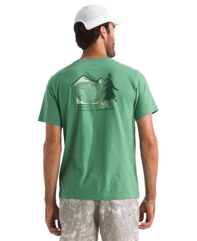 Men's Mountain Stamps Short-Sleeve T-Shirt