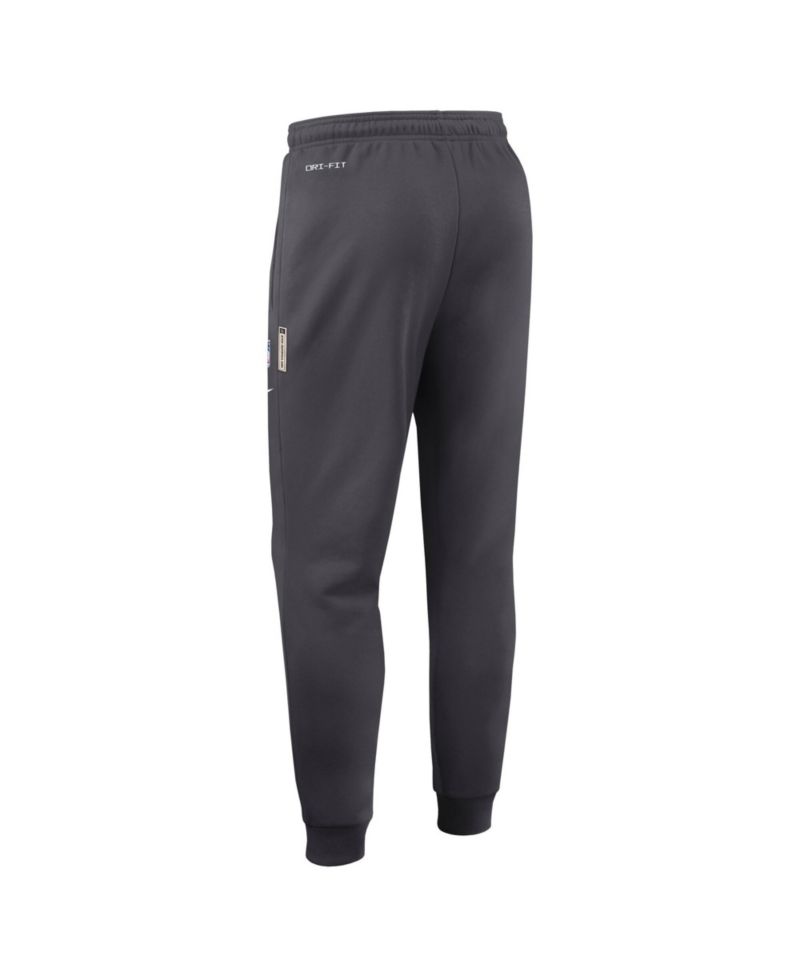 Men's Anthracite Chicago Bears Sideline Standard Issue Ground Game Dri-FIT Taper Pants