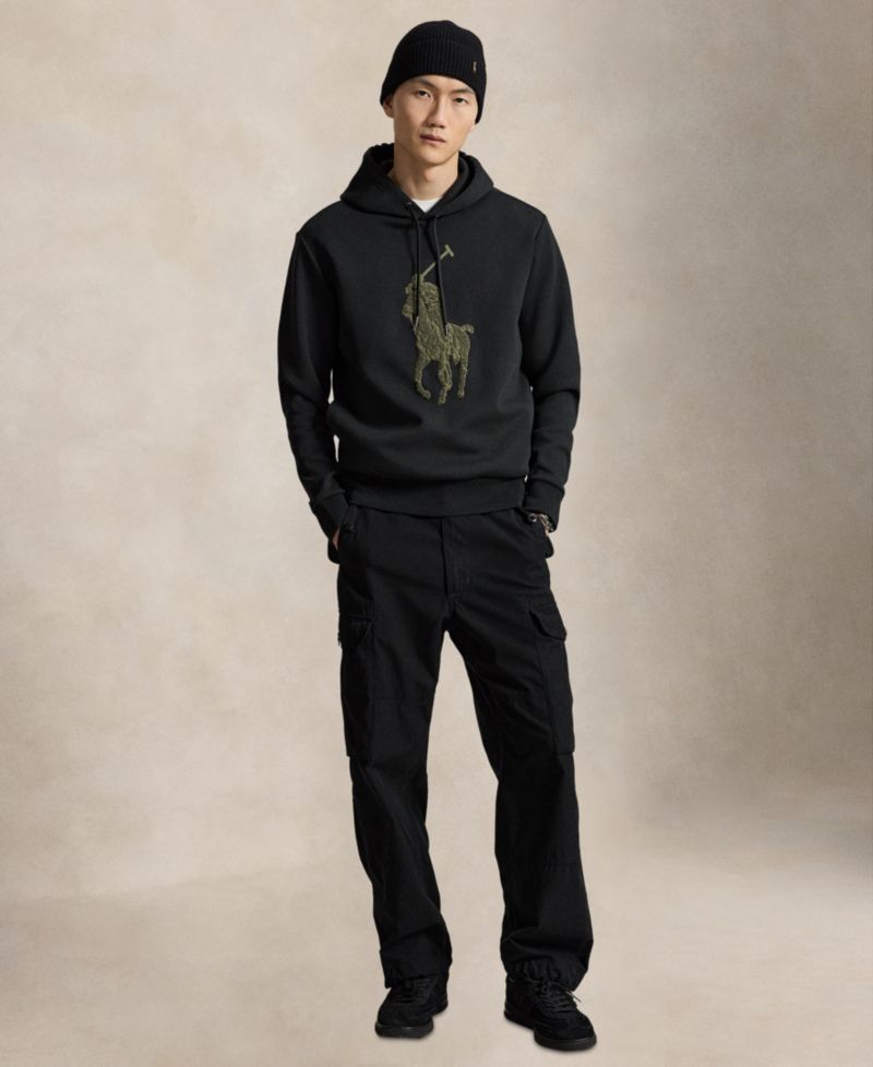 Men's Big Pony Double-Knit Hoodie