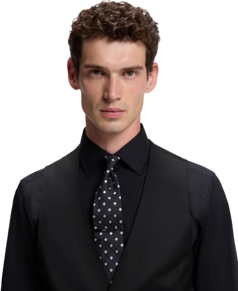 BOSS Men's Single-Breasted Waistcoat