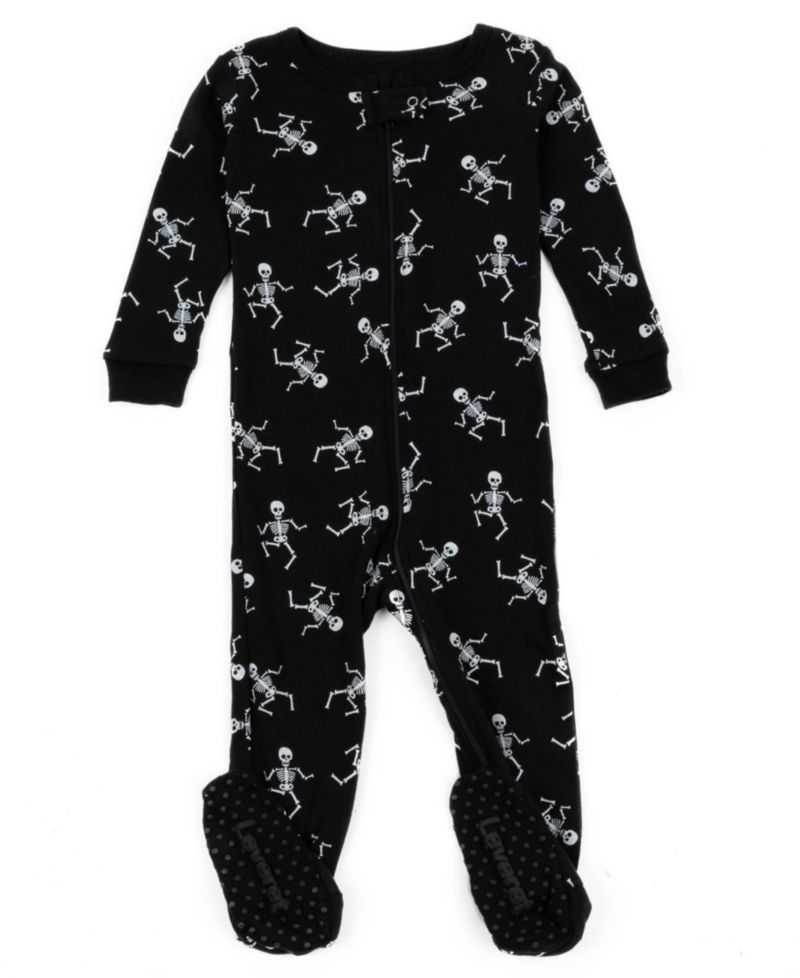 Toddler Footed Cotton Halloween Pajamas
