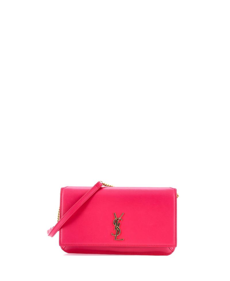 Classic Monogram Phone Holder Shoulder Bag Leather