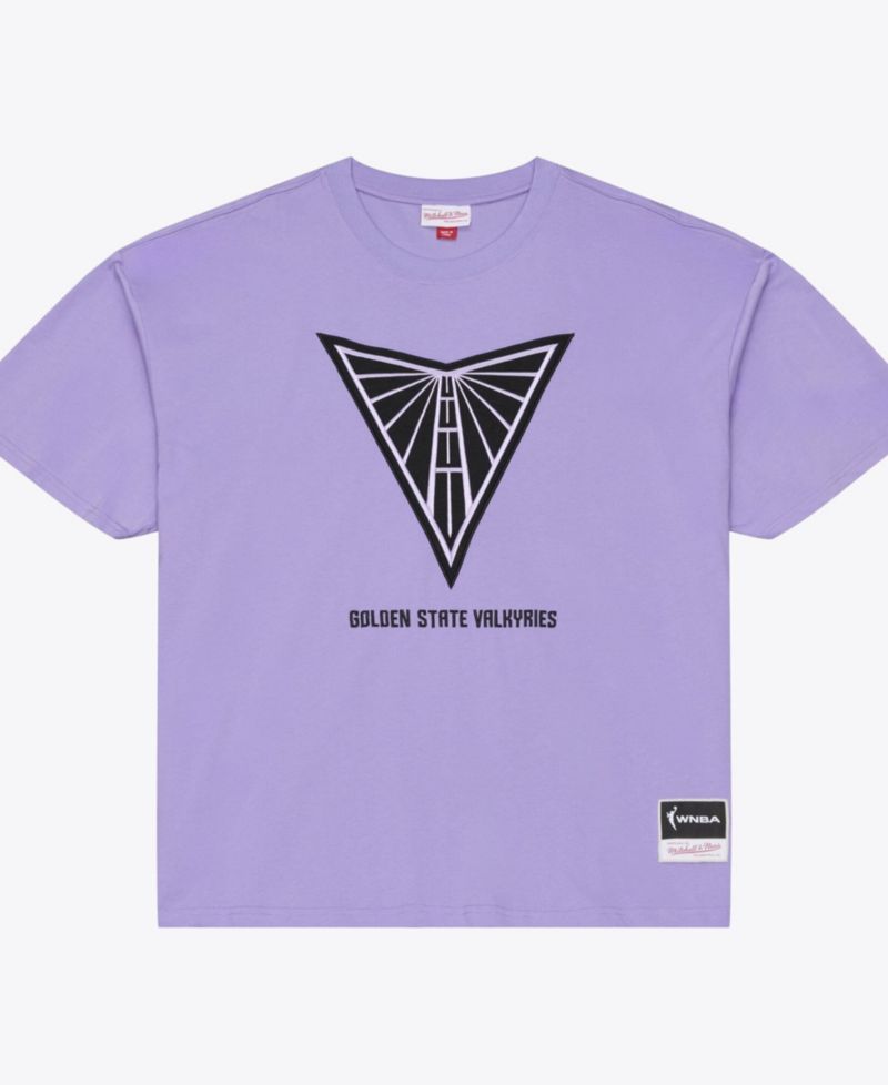 Men's Purple Golden State Valkyries Logo Boxy T-Shirt
