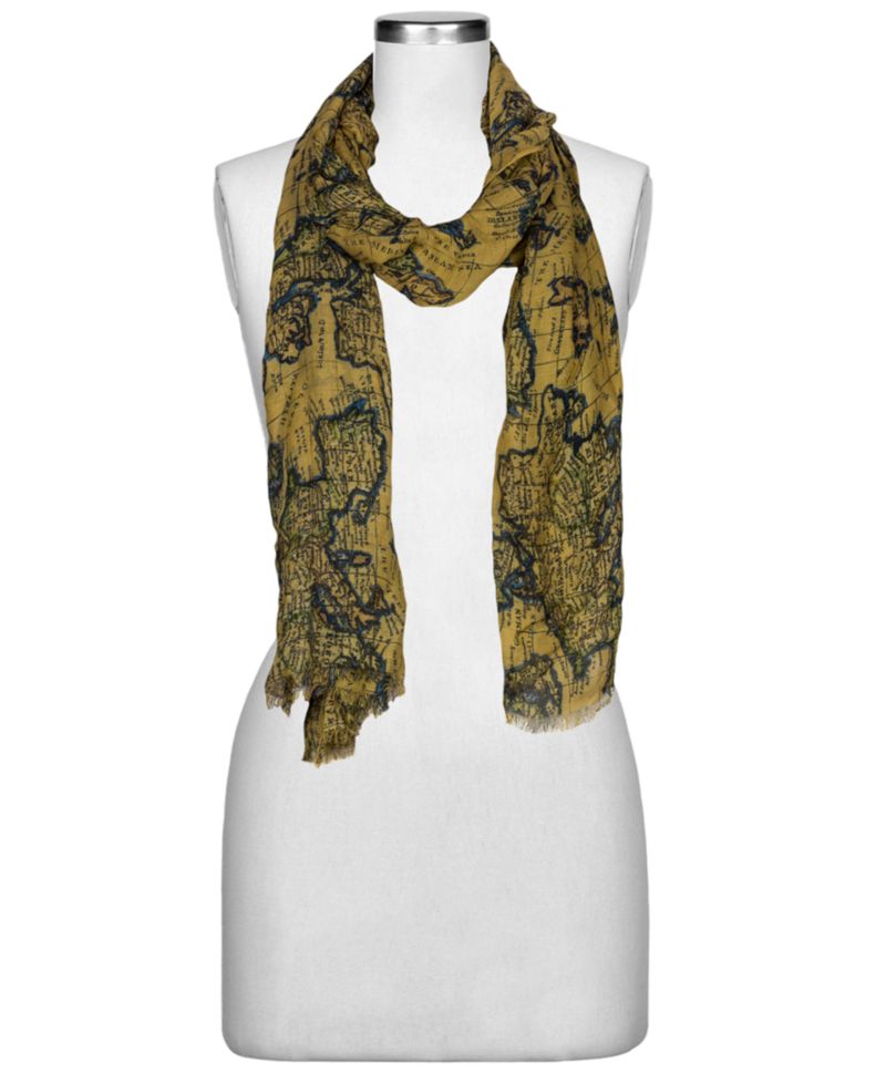 Vintage Print Scarf