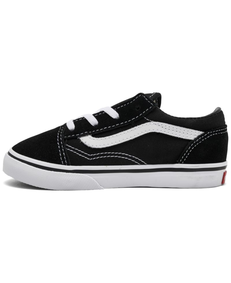 Toddler Boys' and Girls' Old Skool Low-Top Suede-Canvas Sneakers from Finish Line