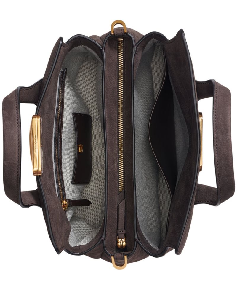 Amagansett Triple Compartment Medium Satchel Handbag