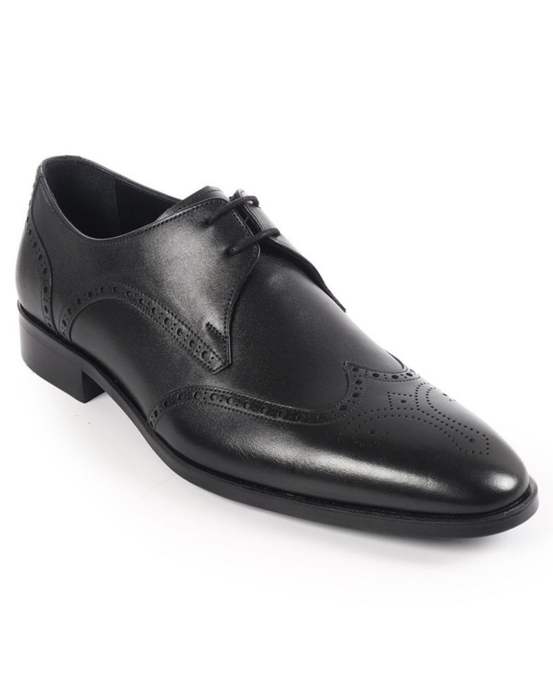Men's Wingtip Lace-Up Dress Shoes