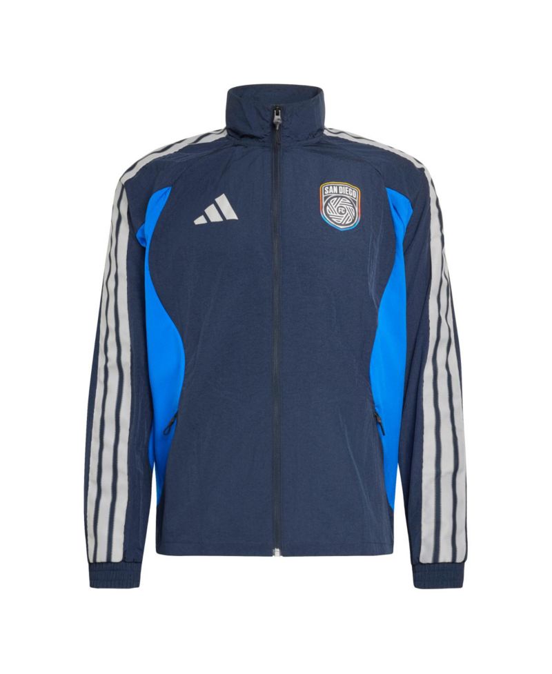 Men's Navy San Diego FC 2026 Anthem Raglan Full-Zip Jacket