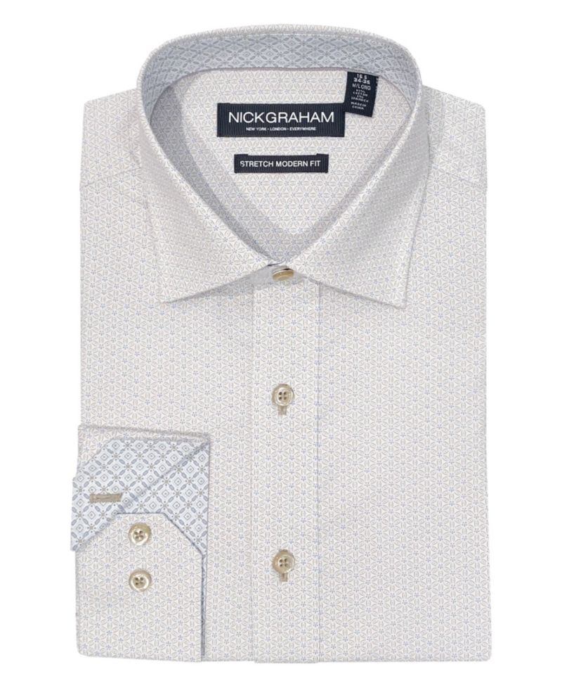 Men's Jasmine Floral Modern-Fit Shirt