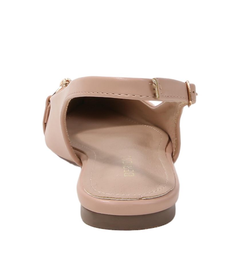 Women's Rio02 Slingback Flats with Gold-Tone Bit