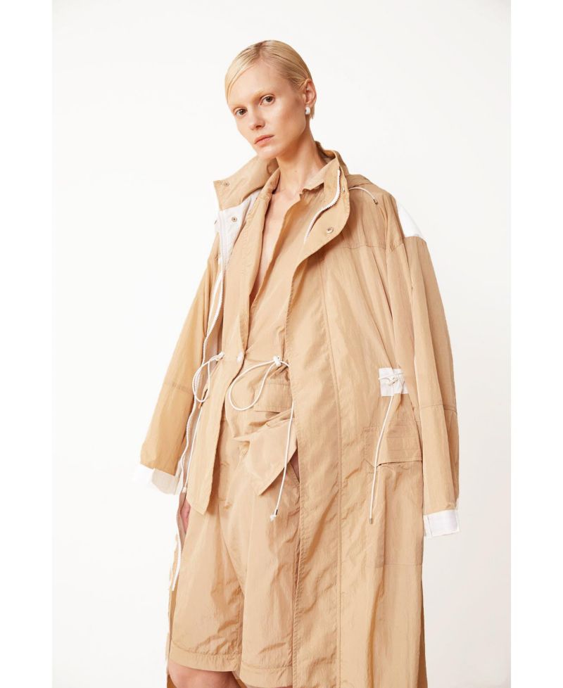Women's Parachute Water Resistant Anorak Jackets