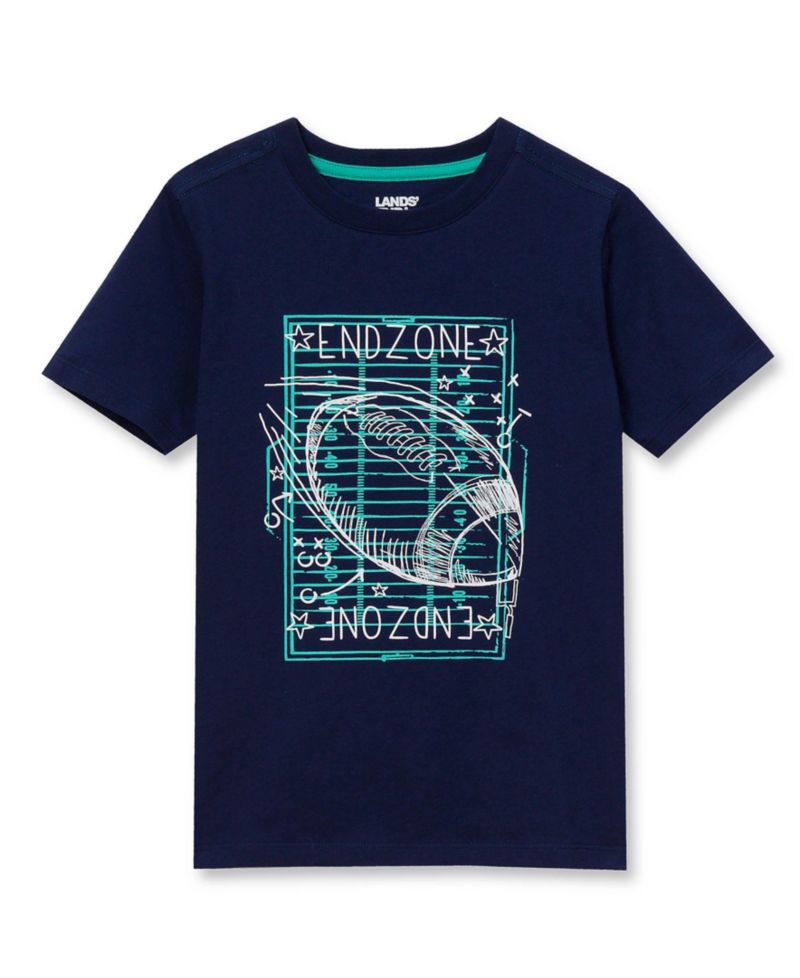 Little And Big Boys Short Sleeve Graphic Tee
