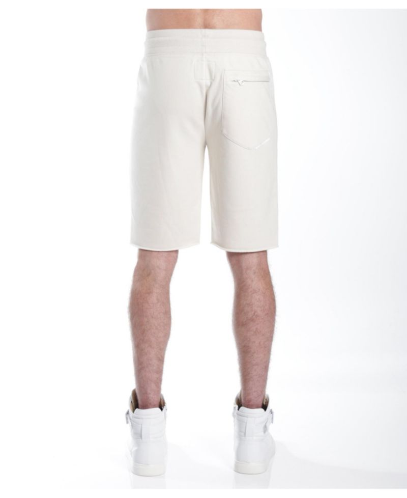 Men's French Terry Sweatshot In Cream