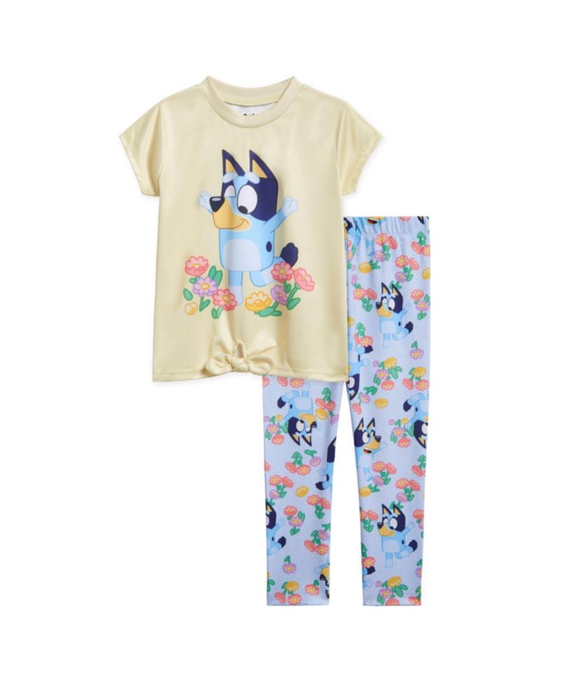 Girls T-Shirt and Leggings Outfit Set