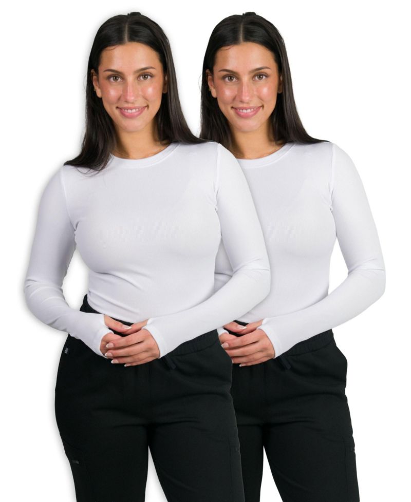 Women's 2-Pack MG-Glide Ribbed Underscrub