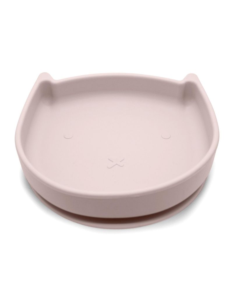 Silicone Suction Plate, Unbreakable, Microwave, Oven Safe, Kitty