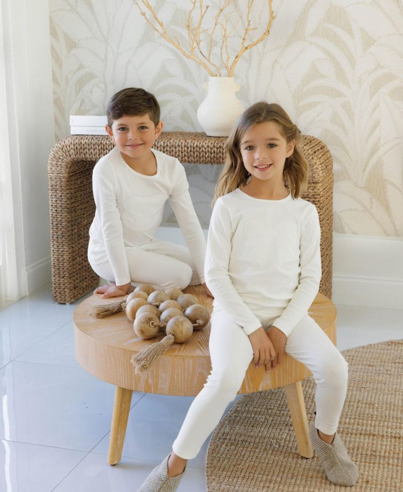 Little Boys Little/Big Puffy Bear Loungewear Set