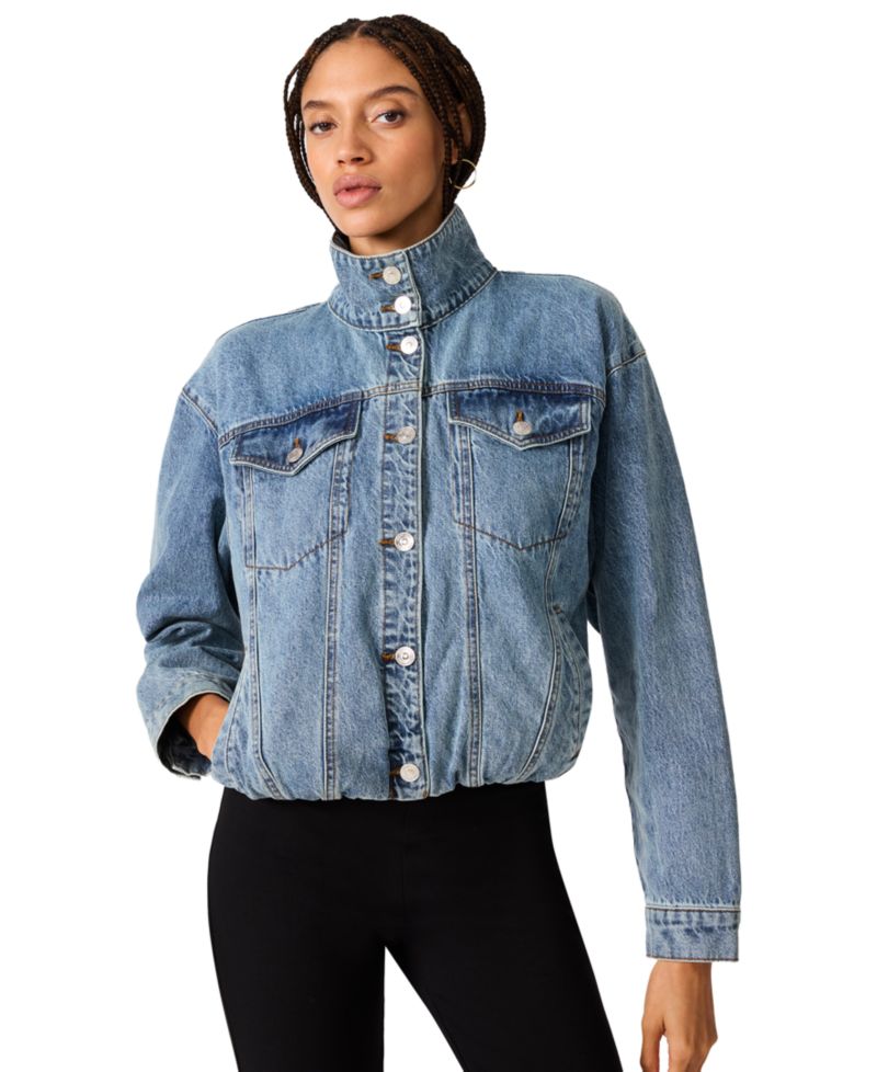 Women's Allyson Funnel Neck Short Jacket