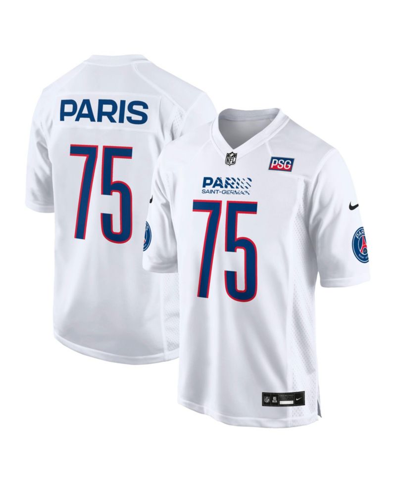 Men's White Paris Saint-Germain 2025 Club World Cup X NFL Jersey