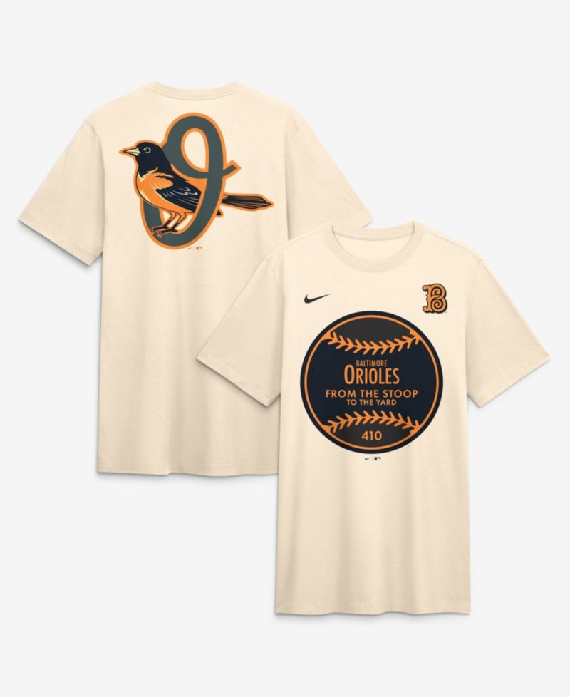 Men's Tan Baltimore Orioles City Connect Legacy Tri-Blend T-Shirt