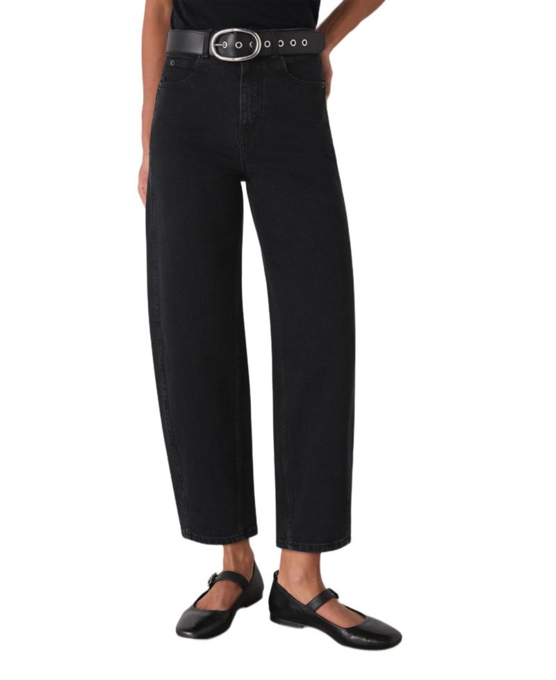 Women's High Waist Barrel Jeans