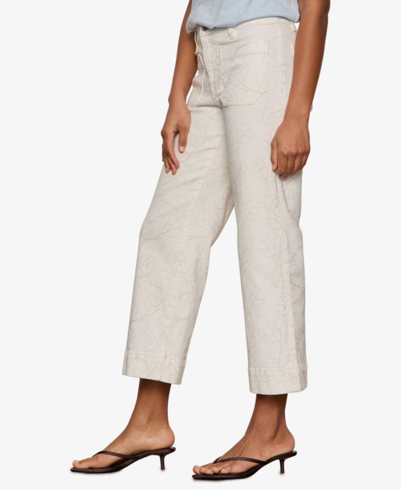 Women's The Marine Wide-Leg Crop Jeans
