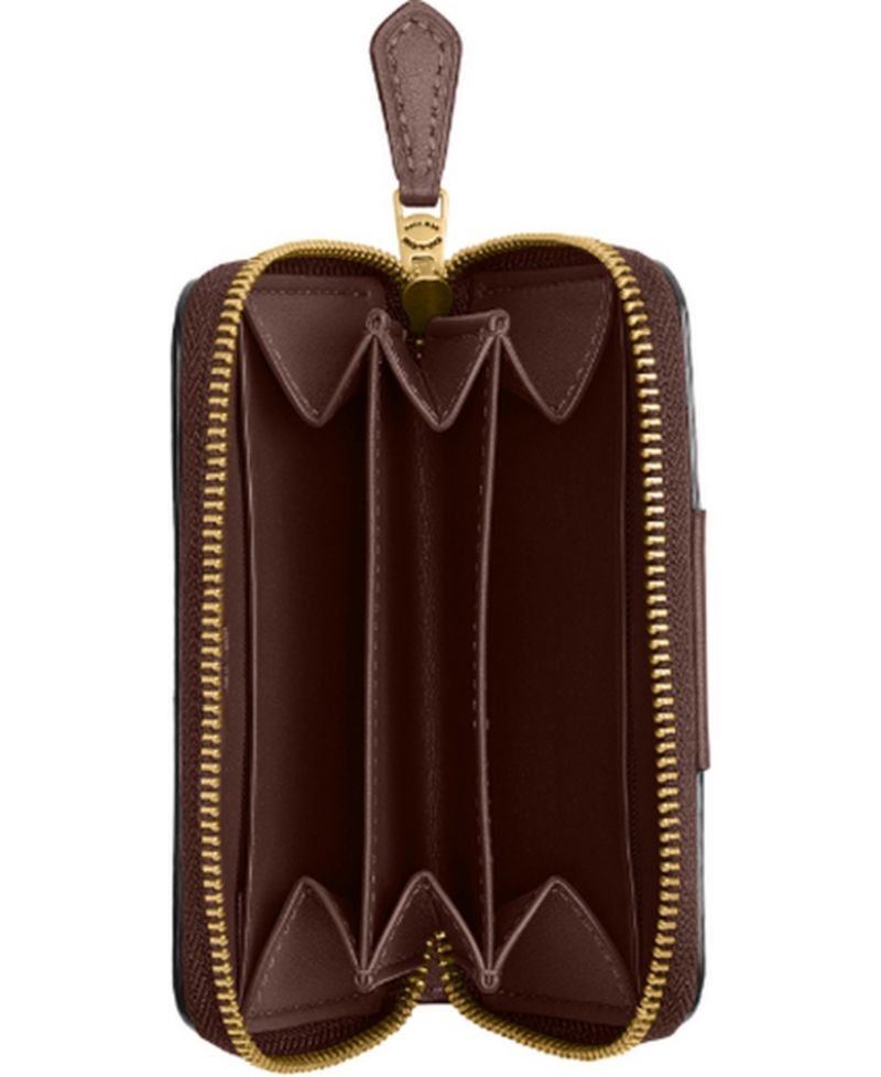 Essential Small Signature Canvas Zip Around Card Case