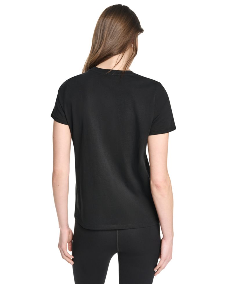 Women's Animal Print Logo Relaxed Fit Short-Sleeve Tee
