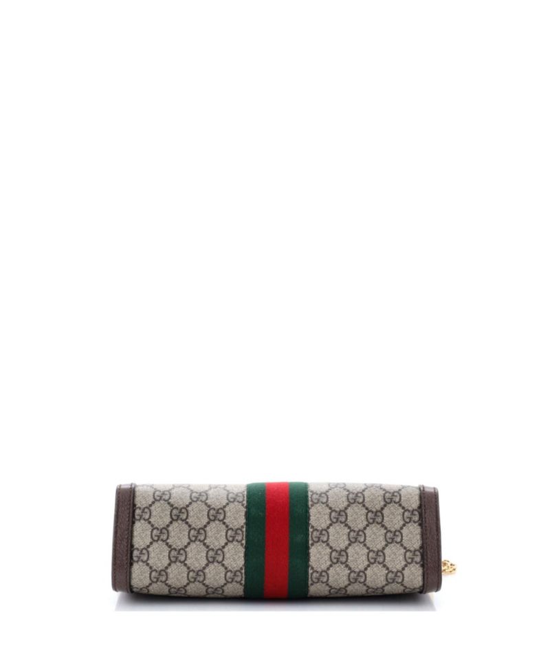 Small Ophidia Chain Shoulder Bag GG Coated Canvas