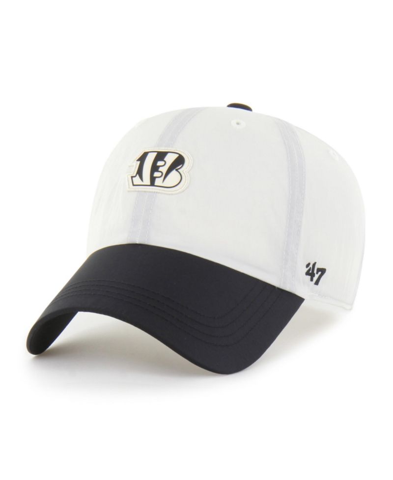 Men's Cream Cincinnati Bengals Modernia Clean Up Adjustable Hat