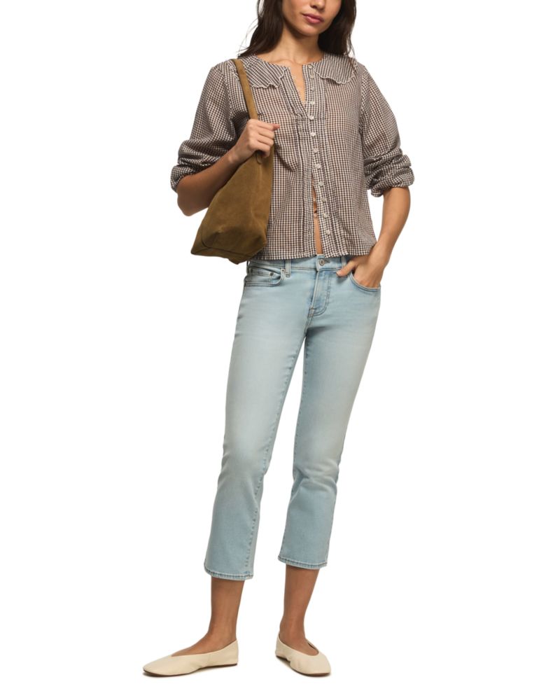 Women's Sweet Mid-Rise Capri Jeans