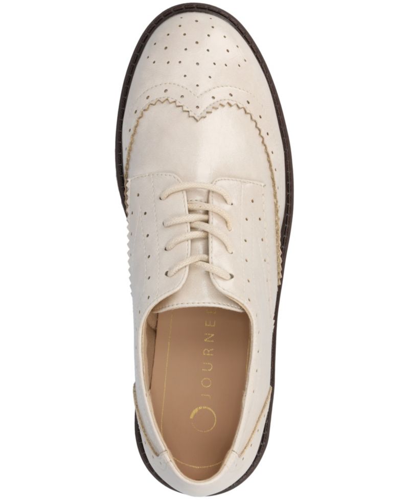 Women's Claudiya Lug Sole Lace Up Oxford Loafers