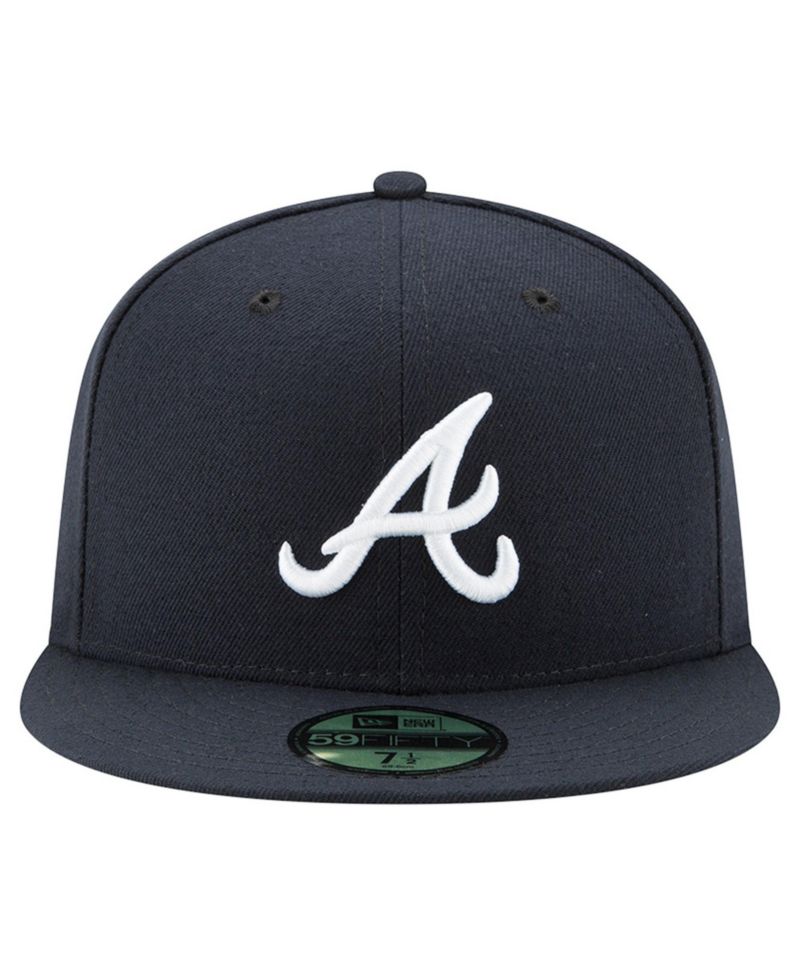Men's Navy Atlanta Braves 2026 Little League Classic Authentic Collection 59FIFTY Fitted Hat