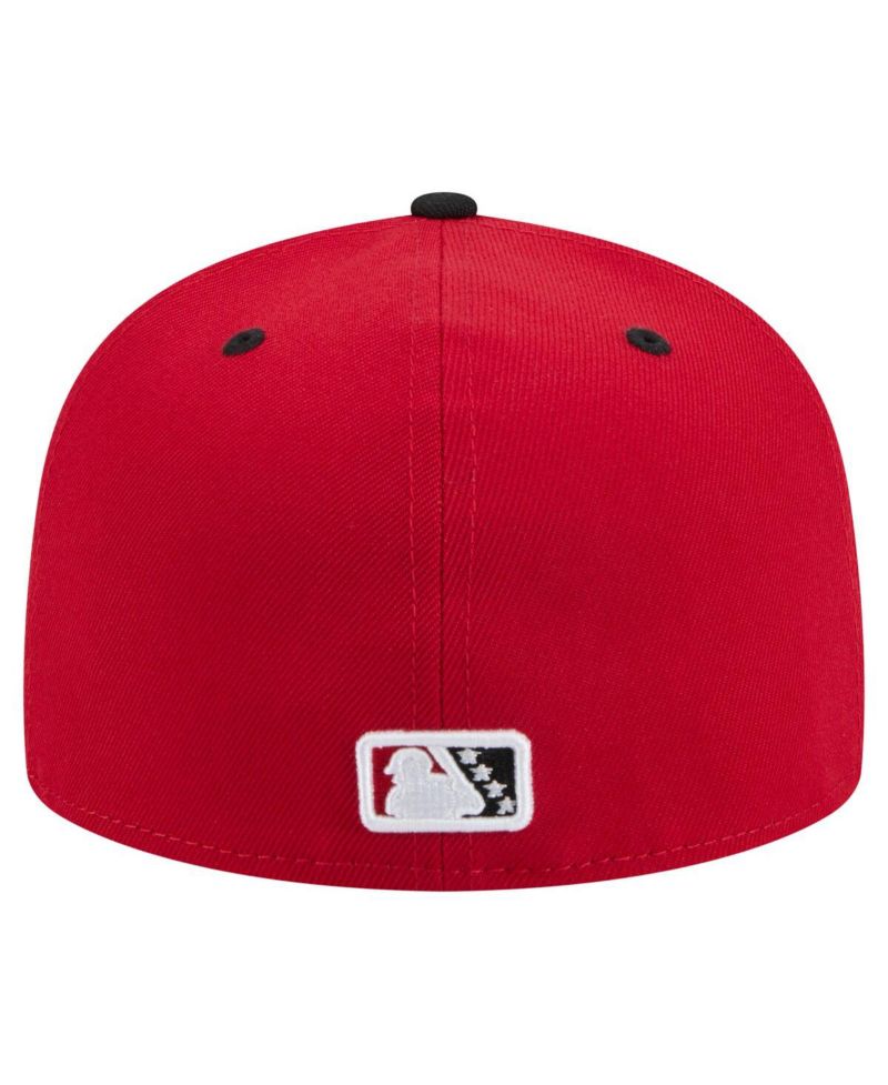 Men's Red Louisville Bats Copa de la Diversion 59FIFTY Fitted Hat