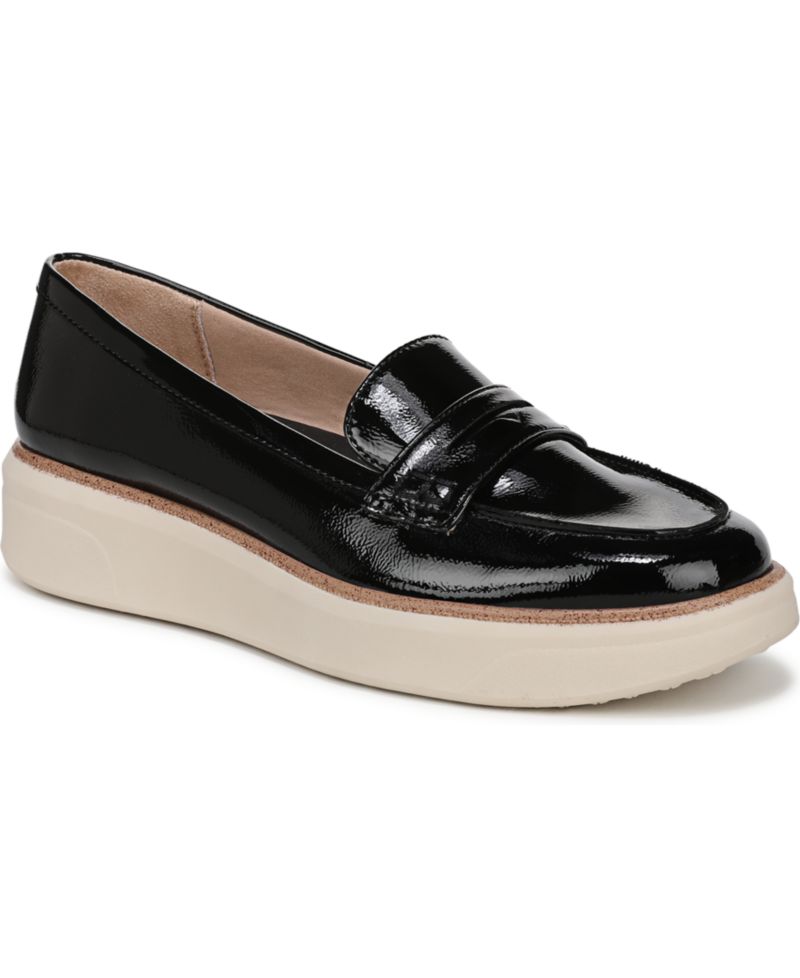 Women's Chelsea Round Toe Platform Penny Loafers