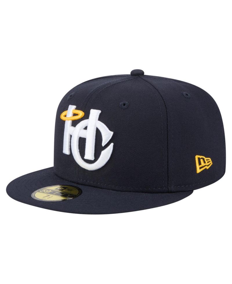 Men's Navy Charleston RiverDogs Authentic Collection 59FIFTY Hat