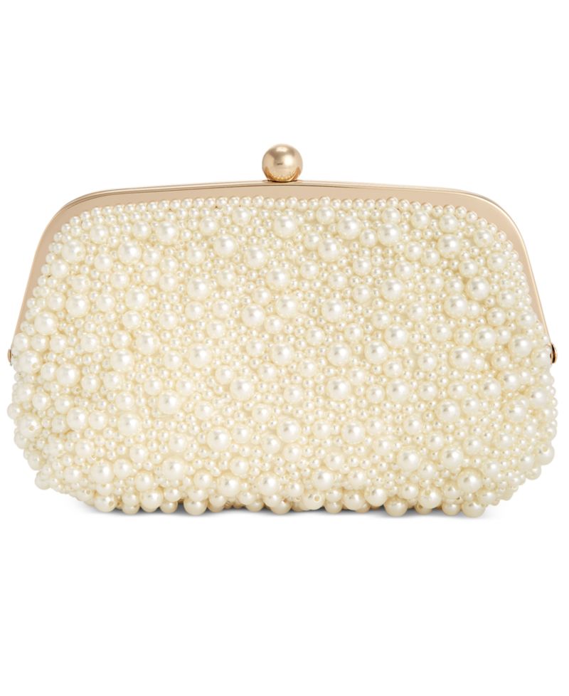 All Over Pearl Pouch Clutch