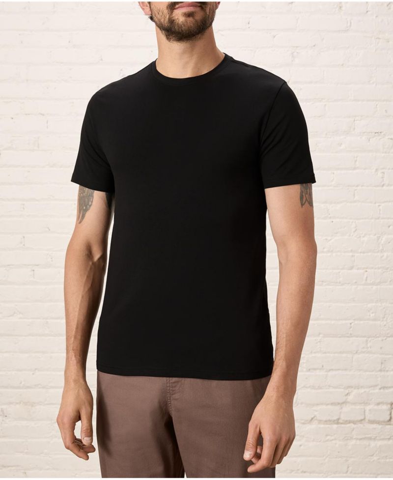 Men's Luxe Signature Slim Crew Neck Tee Made With Organic Cotton