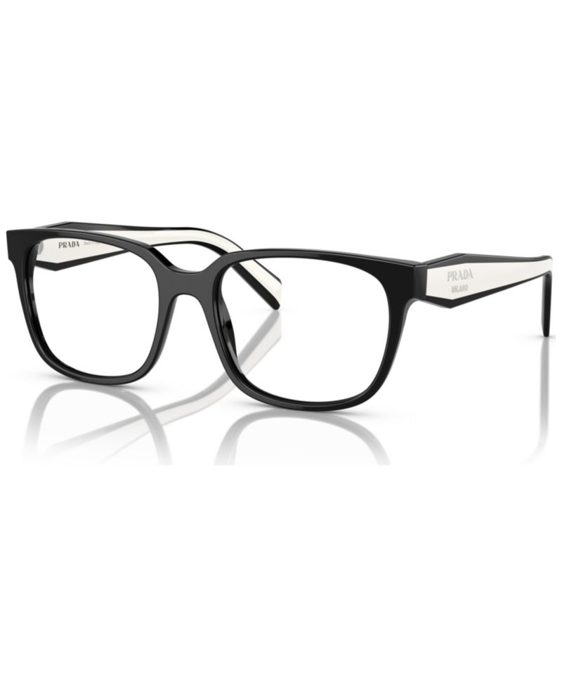 Woman Rectangle Plastic PR 17ZV Eyeglasses