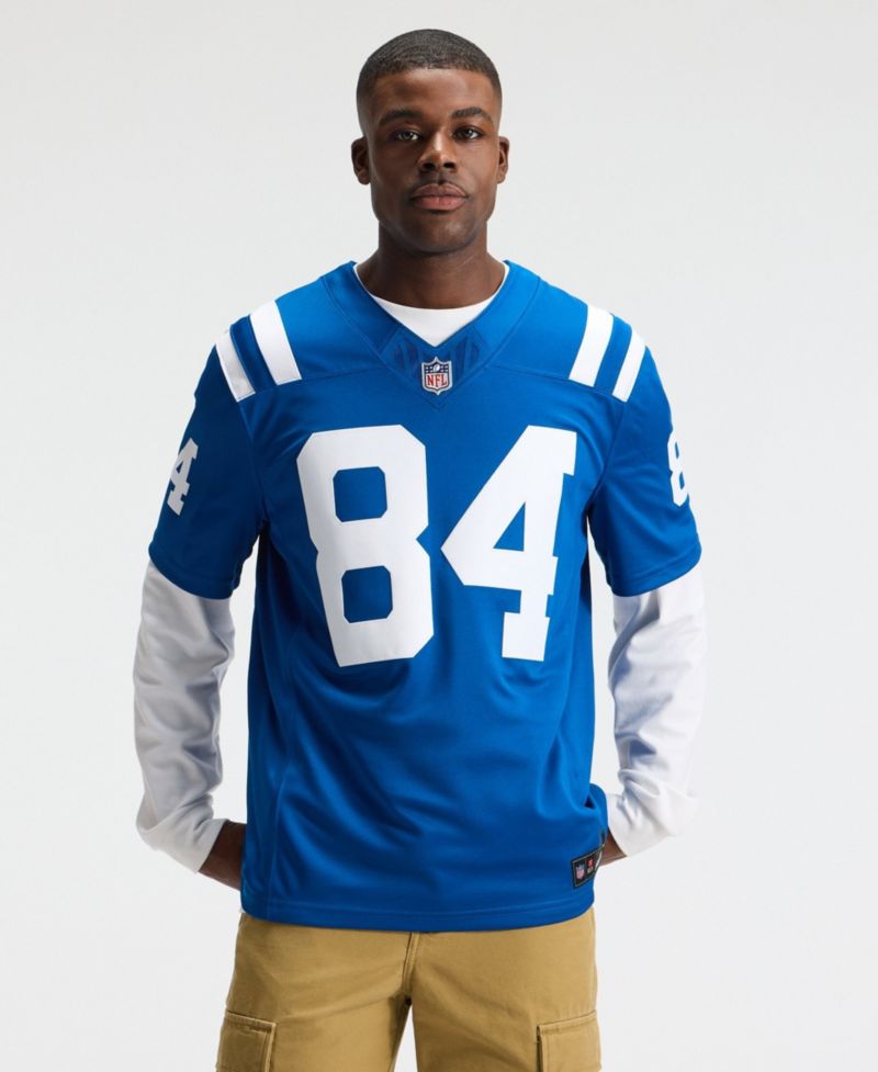 Men's Tyler Warren Royal Indianapolis Colts Vapor F.U.S.E. Stitched Limited Jersey
