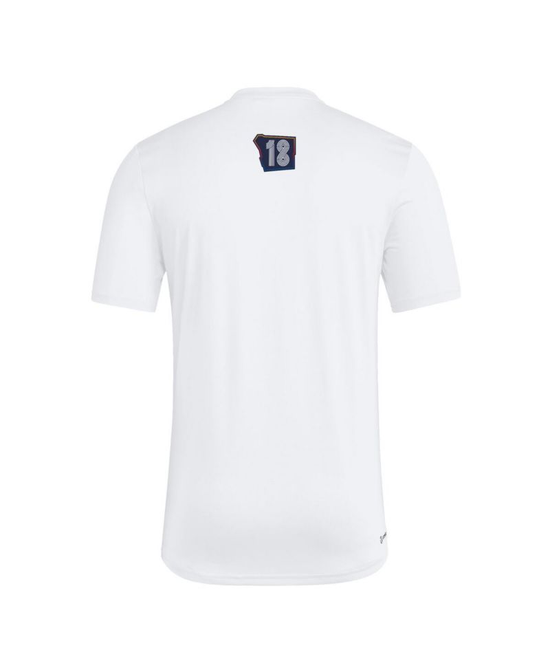 Men's White San Diego FC 2025 Jersey Hook AEROREADY T-Shirt