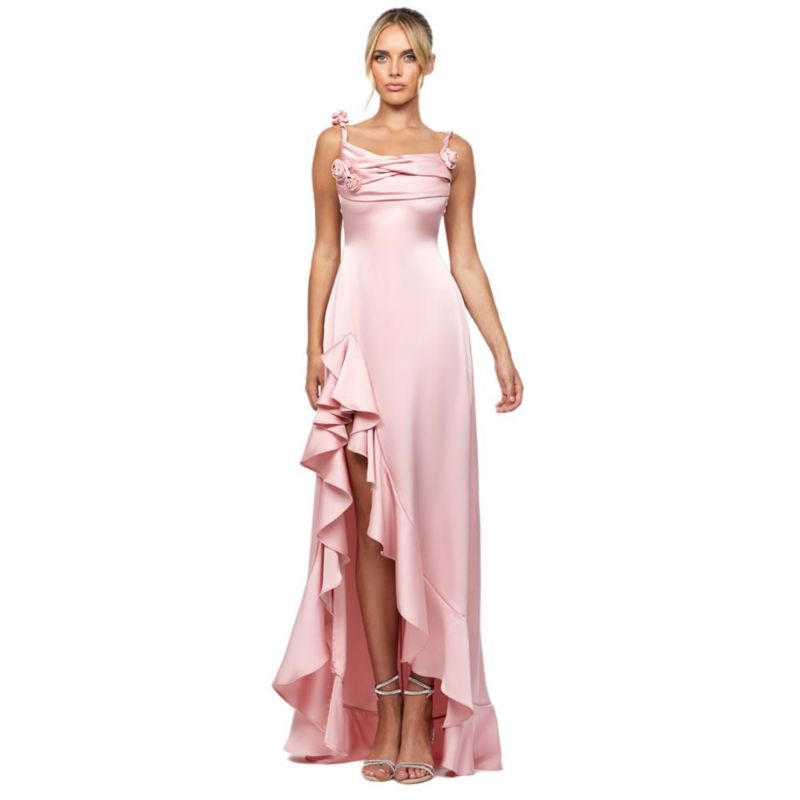 Women's Nakiyah Cowl Hi Lo Dress