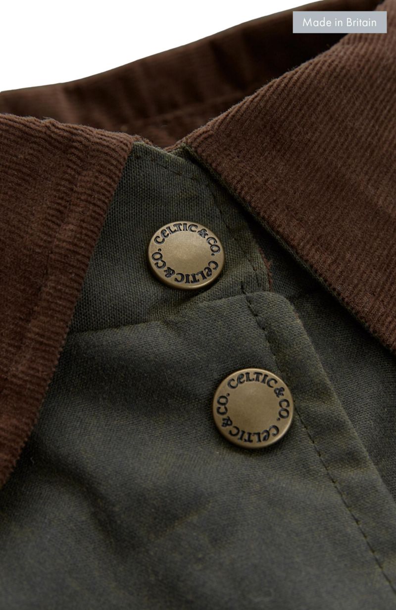 Women's Celtic and Co. Wax Cotton Overshirt Jacket