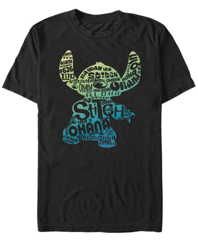 Men's Stitch Fill Short Sleeve T-Shirt