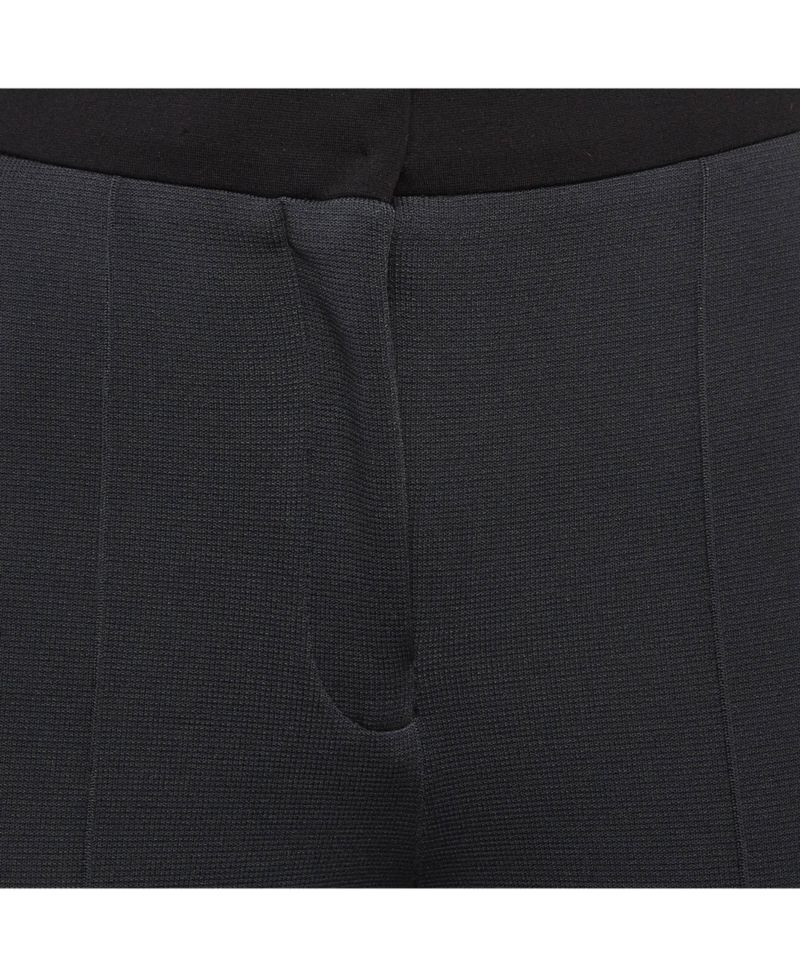 Women's Grey Side Stripe Nylon Knit Joggers S