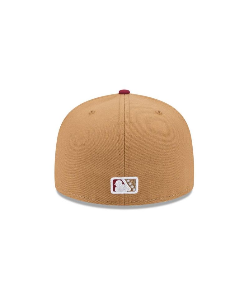 Men's Light Beige Montgomery Biscuits Theme Nights 59FIFTY Fitted Hat