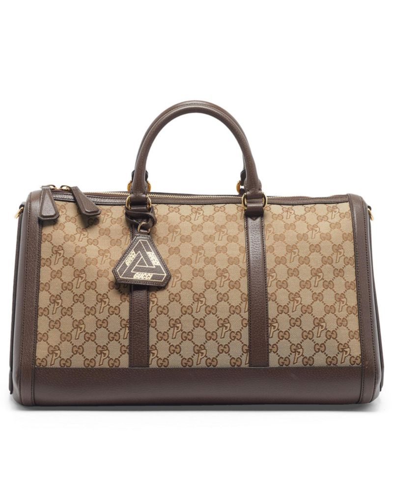 Bamboo Shopper Leather Tote