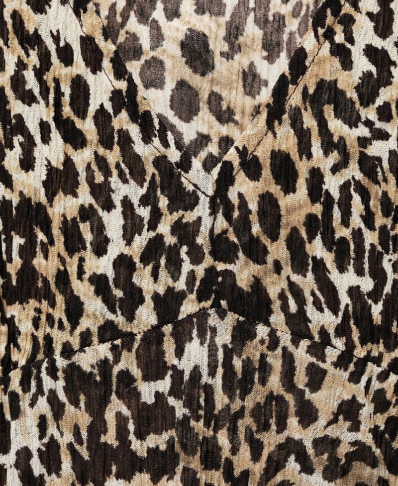 Women's Printed V-Neck Dress