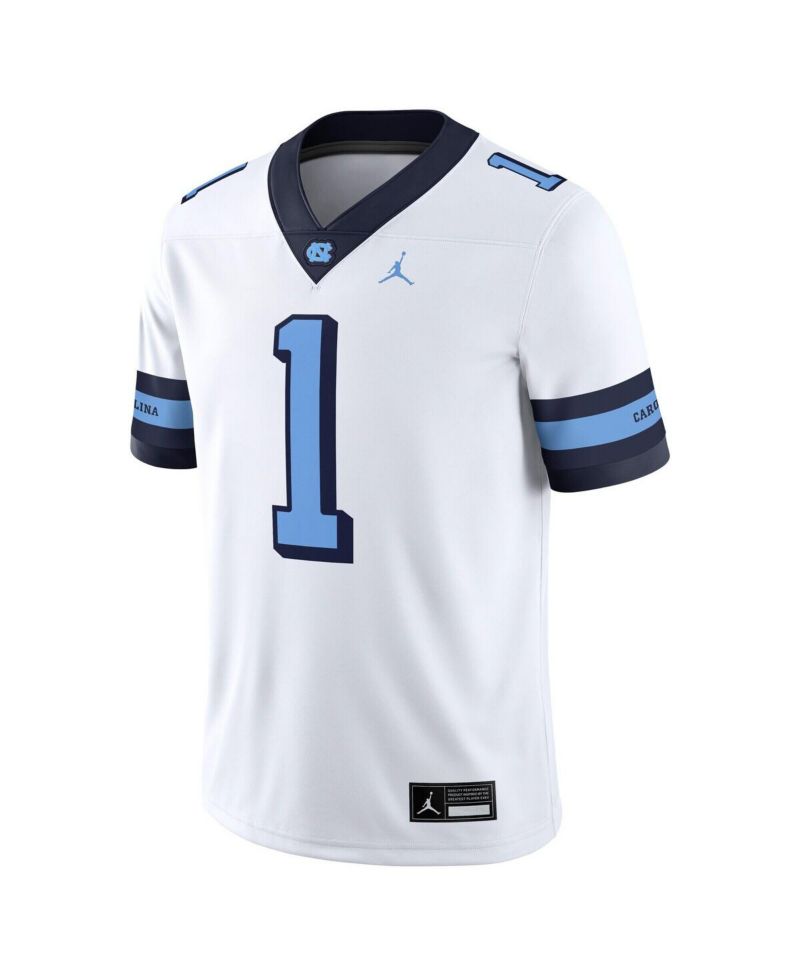 Big Boys and Girls 1 White North Carolina Tar Heels Alternate Game Jersey