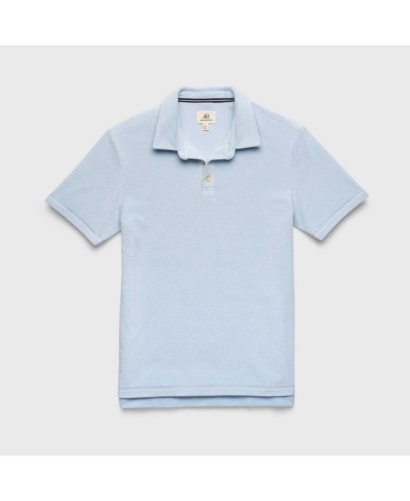 Men's Ryan Short-Sleeve Saltwater Terry Polo Shirt